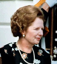Margaret Thatcher in 1983, Source: Wikipedia Commons, Author:White House Photographic Office