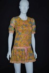 Quant Ginger Group mini dress, mid 1960s (image 60sPop)