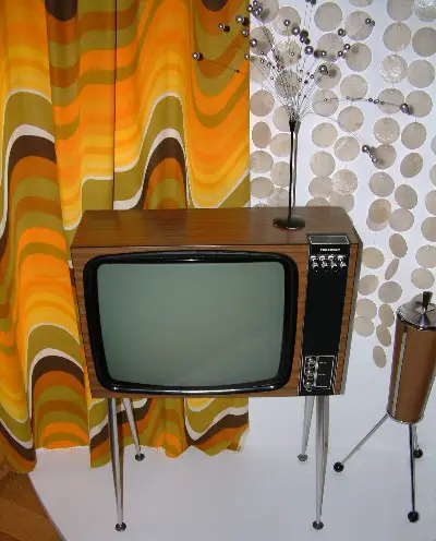 ouderwetse tv
