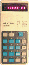 Sinclair Scientific Calculator