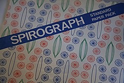 Spirograph paper, 1960s