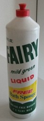 Fairy Liquid bottle 1970s (image spectreno37)