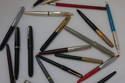 Biros or ballpoint pens from the 1940s and 1950s