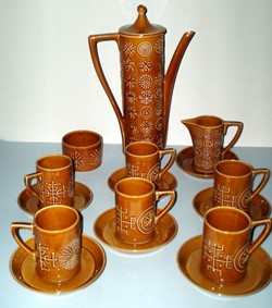 Portmeirion Totem coffee set (image bjleicester)