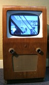 1950s television set