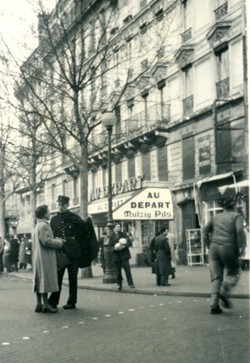 Rue de Rennes, Paris in 1950.