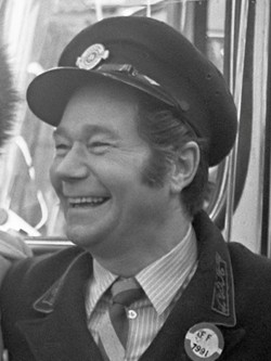 Reg Varney, star of On the Buses