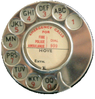 Dial from 300 series telephone
