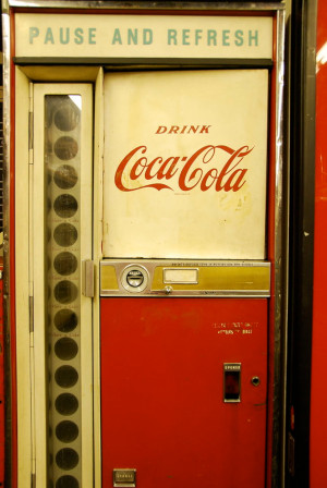 Coca-Cola vending machine Coca-Cola vending machine