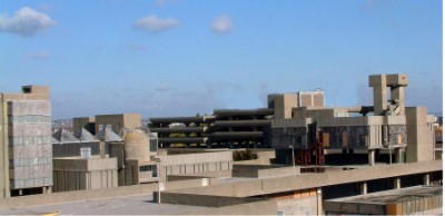 Tricorn Centre, view from above