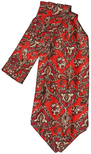 Luvisca polyester cravat, 1950s