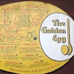 Golden Egg menu, 1960s