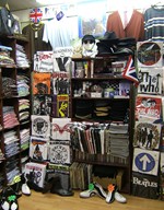 Display of T-shirts at Sherry's