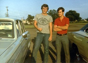 Jeans and printed tee-shirts were increasingly popular in the 70s