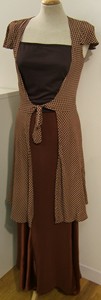 Long waistcoat, by Biba, 1970s Long waistcoat, by Biba, 1970s