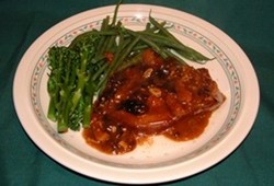 60s food: Sweet and Sour Pork Chops