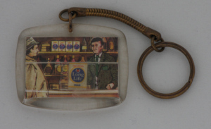 Long Life key ring, 1960s Long Life key ring, 1960s
