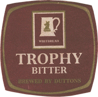 Whitbread Trophy Bitter the pint that thinks its a quart!
