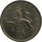 Ten New Pence Ten New Pence