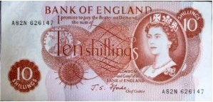 10 shilling note 1966