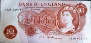 10 shilling note 1966 10 shilling note 1966