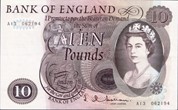 Ten pound note, 1964 (image M. Veissed & Co) Ten pound note, 1964 (image M. Veissed & Co)