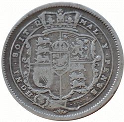 One shilling coin 1816