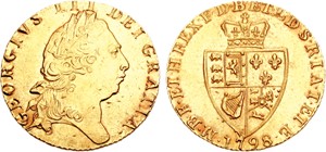 Spade guinea coin, 1798 Spade guinea coin, 1798