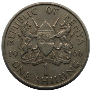 Kenyan shilling, 1966