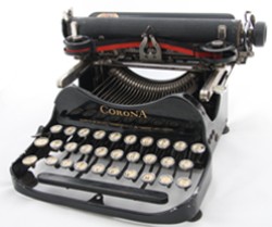 Corona 3 Portable Typewriter 1915 Corona 3 Portable Typewriter 1915