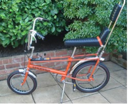 Yellow Raleigh Chopper MK1 Collectable Diecast Model The Hot One! Orange 