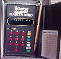 Invicta Electronic Mastermind, 1977 (image TFCToys) Invicta Electronic Mastermind, 1977 (image TFCToys)