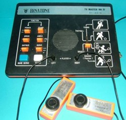 electronic tennis game