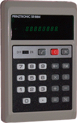 Prinztronic calculator retailed by Dixon's in the 70s Prinztronic calculator retailed by Dixon's in the 70s