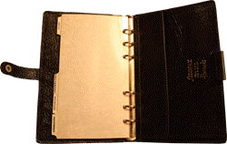 Filofax organiser, 1980s Filofax organiser, 1980s