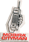 Mobira Cityman promotion badge