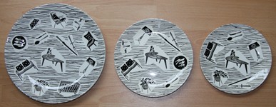 Homemaker plates: 7-inch, 8-inch and 10-inch