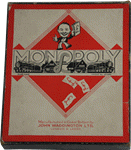 Monopoly box, 1940s Monopoly box, 1940s