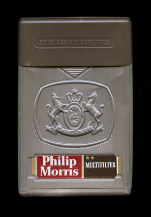 Multifilter cigarette packet 1967-74 Multifilter cigarette packet 1967-74