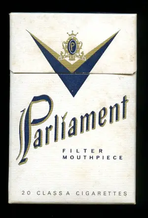 Parliament box c1965-70 Parliament box c1965-70