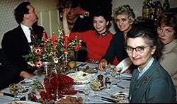 1950s Christmas lunch