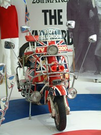 Mod scooter, 1960s Mod scooter, 1960s