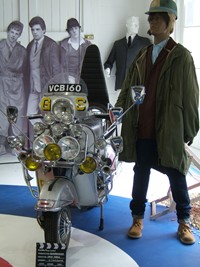 The parka and the scooter were essential Mod accessories in the 60s