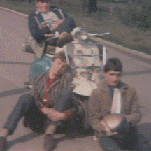 60s Mods: Scooter, striped blazers and mod haircuts