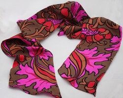 Austin Reed apache scarf, c1969-70 Austin Reed apache scarf, c1969-70