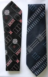 Kipper ties from the late 1970s