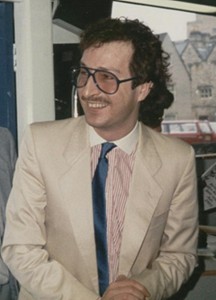 80s mens fashion: Steve Wright in 1985