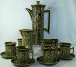 Portmeirion Cypher coffee set(1963) (image nixsbabydoll)