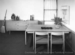 G-Plan Country Style, 1962 (image courtesy of High Wycombe Furniture Archive) G-Plan Country Style, 1962 (image courtesy of High Wycombe Furniture Archive)
