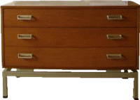 Limba chest of drawers, 1960 (Image recycled*design modified by Retrowow Limba chest of drawers, 1960 (Image recycled*design modified by Retrowow